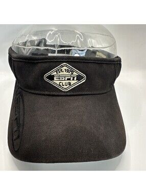ESPN Vintage Visor Y2K Embroidered Sports Hat Cap
